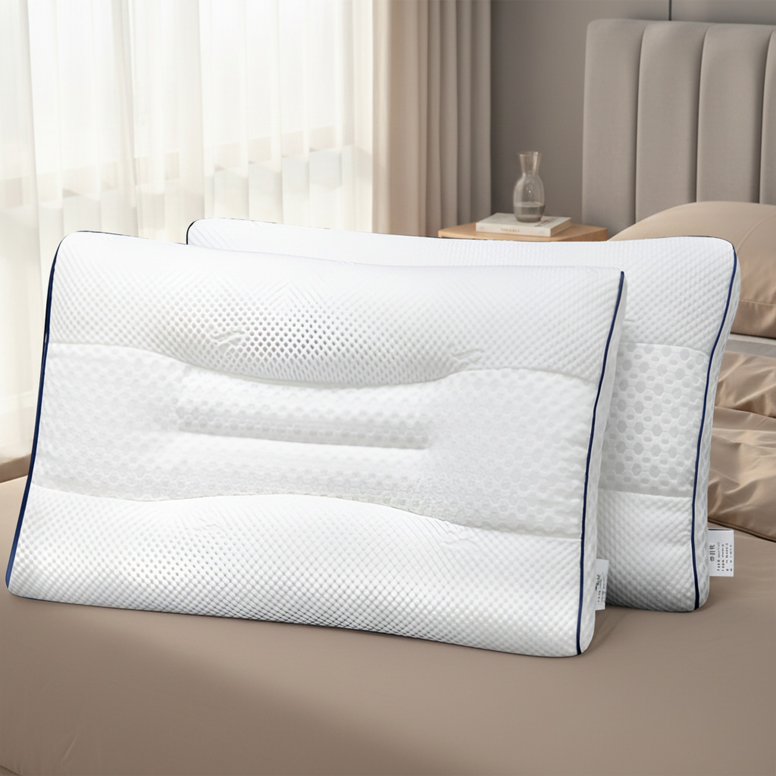 Cervical vertebra protection pillow for adults