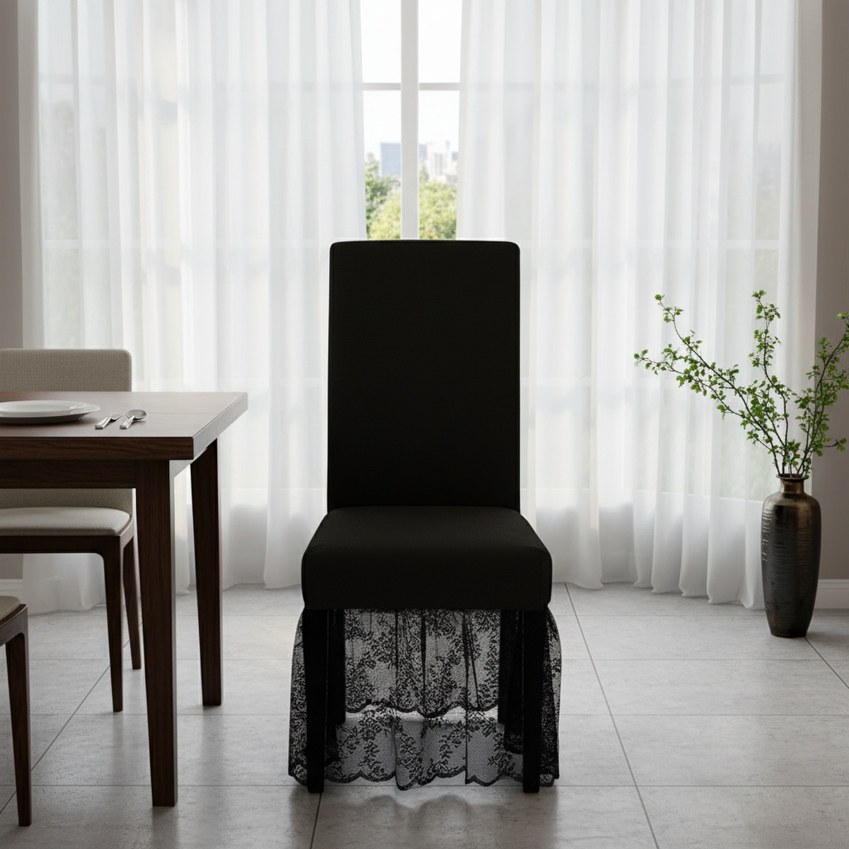 Chair cover protects against spills and stains