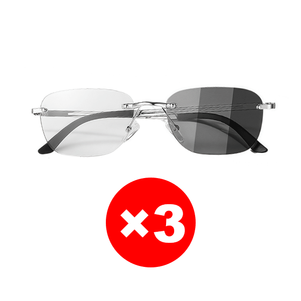 [Suitable for all ages] Frameless progressive multifocal reading glasses