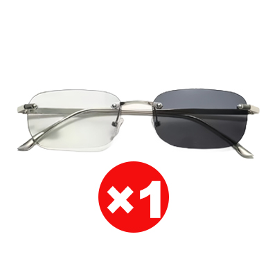 [Suitable for all ages] Frameless progressive multifocal reading glasses