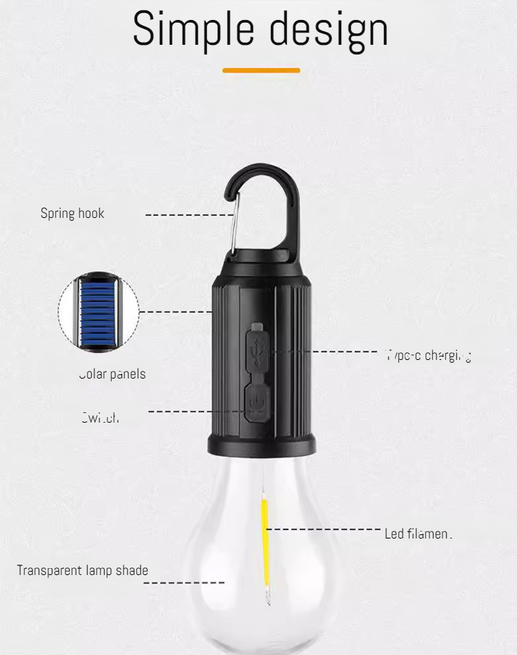 Solar Camping Light