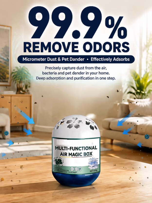 🗑️[Powerfully Removes 99.9% of Micron-Sized Dust] Dust Removal Magic Box