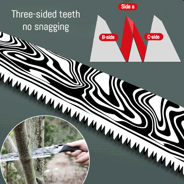 Damascus Steel Woodworking Hand Saw