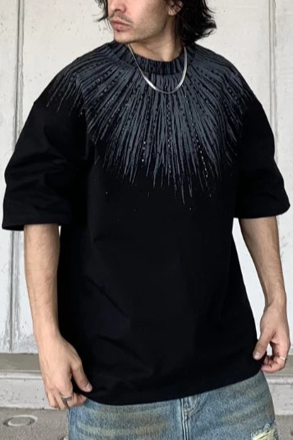 Beads Vacation Street Tee For Men