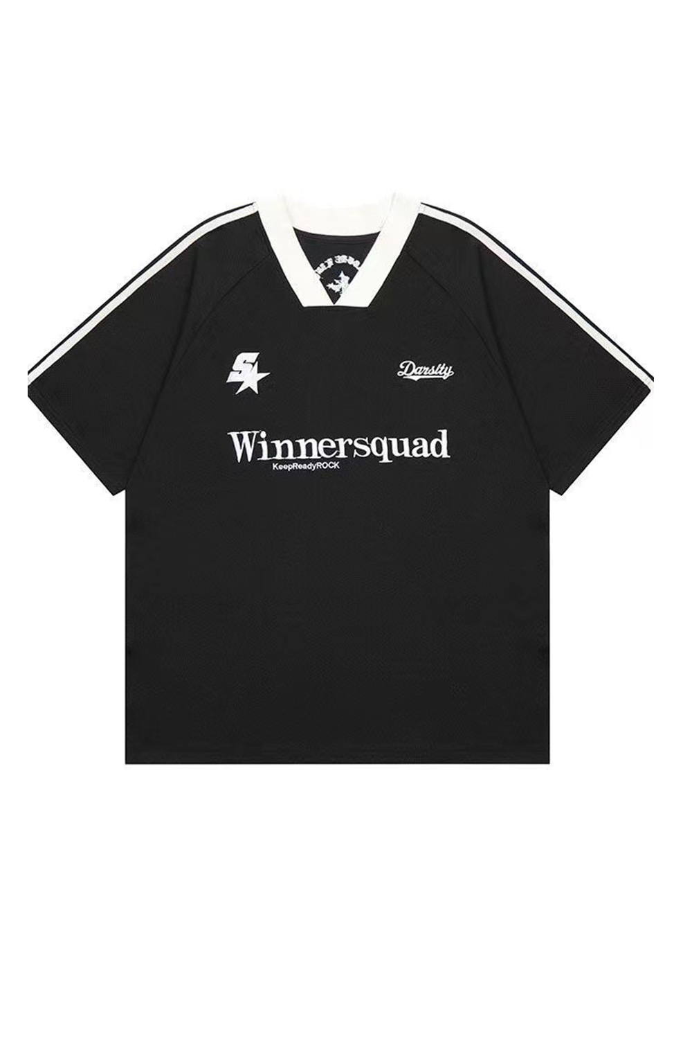 Letter Embroidered Vacation Street Tee For Men