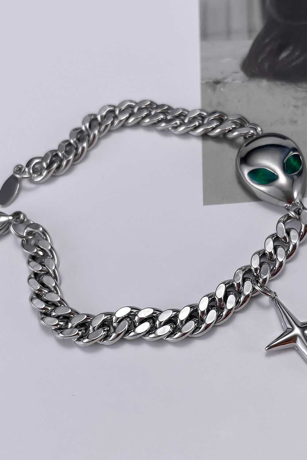Alien Punk Style Street Hip-hop Bracelets & Bangles