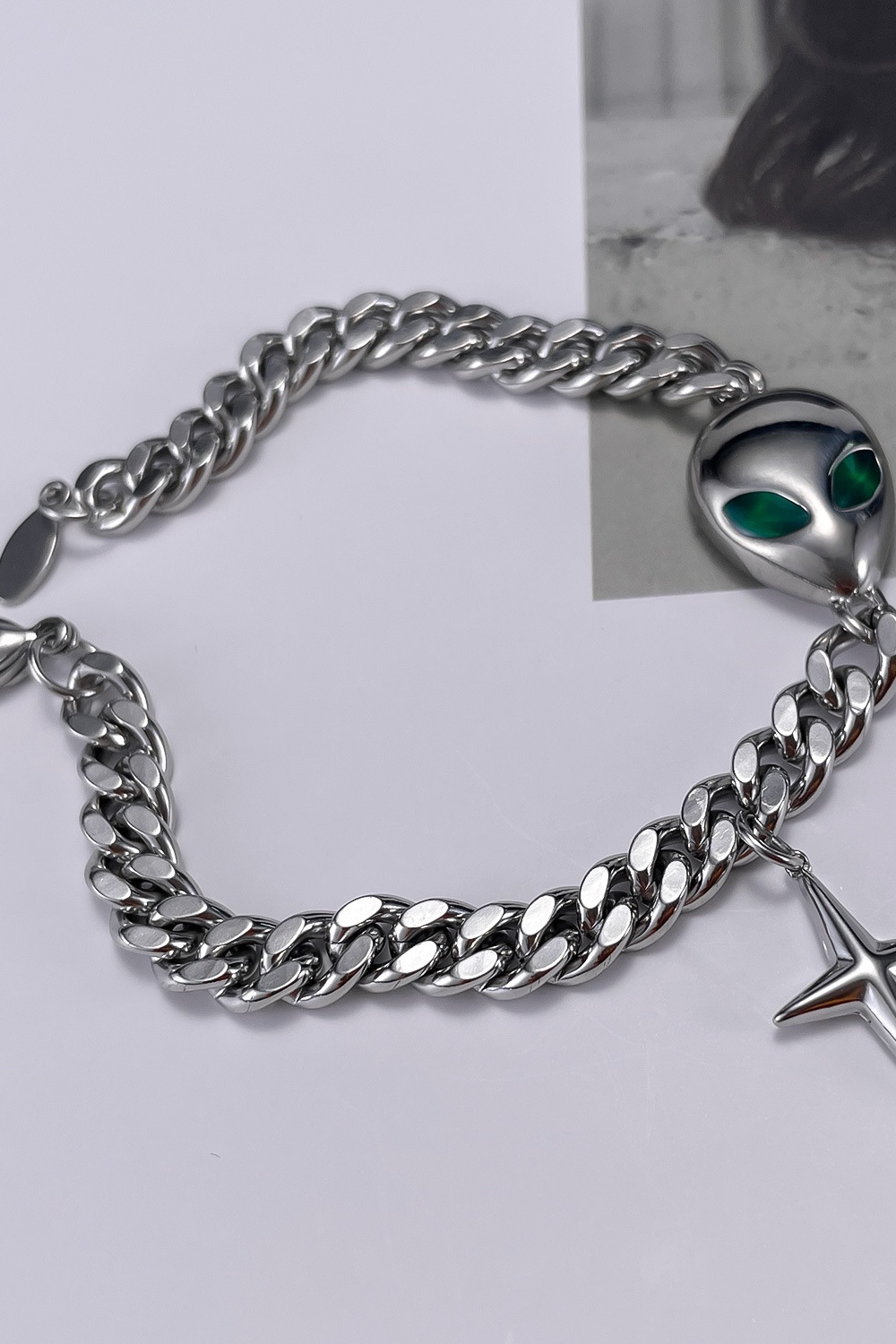Alien Punk Style Street Hip-hop Bracelets & Bangles