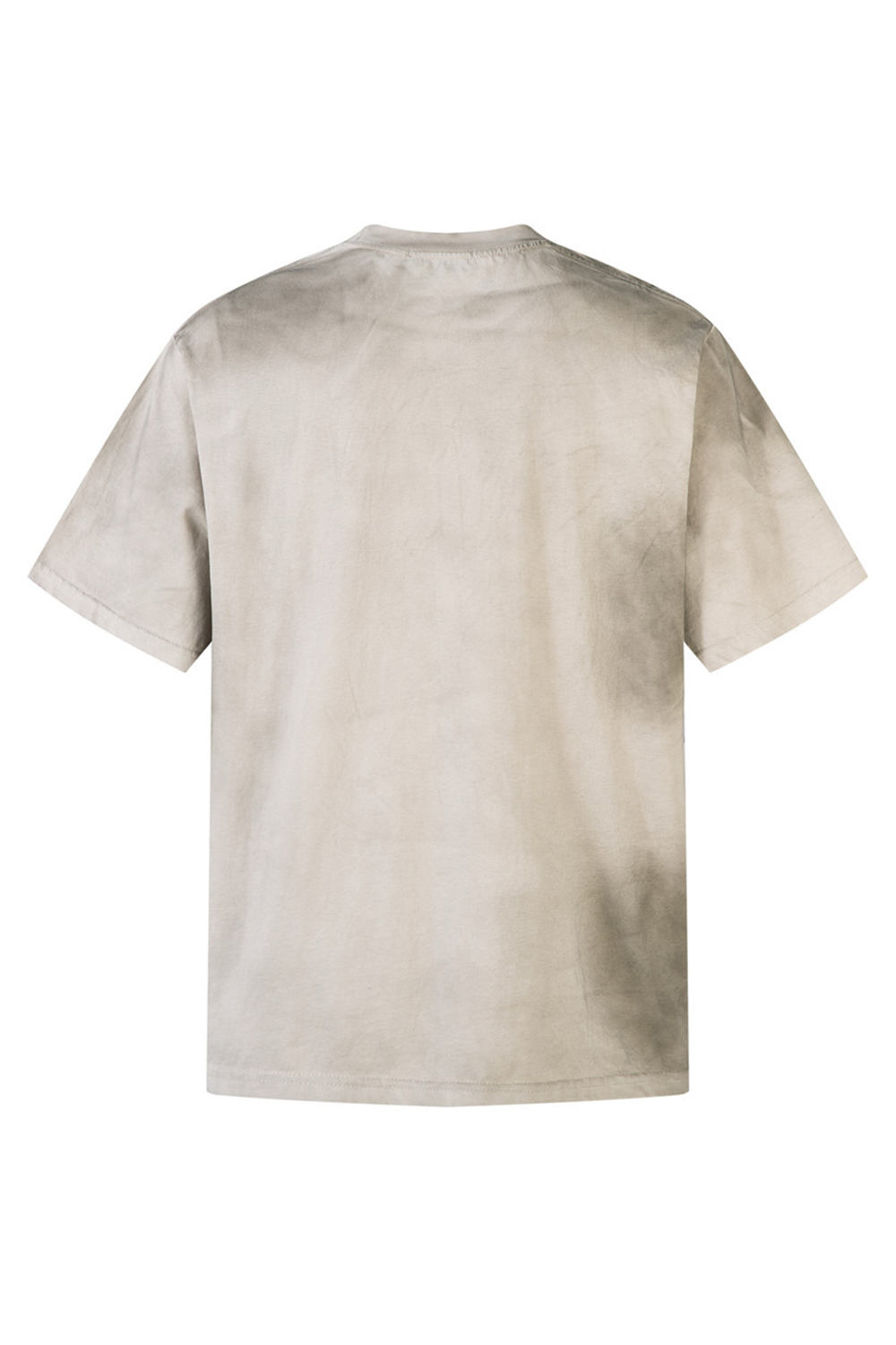 Letters Abstract Spray Dyeing Vacation Street Print Tee For Men