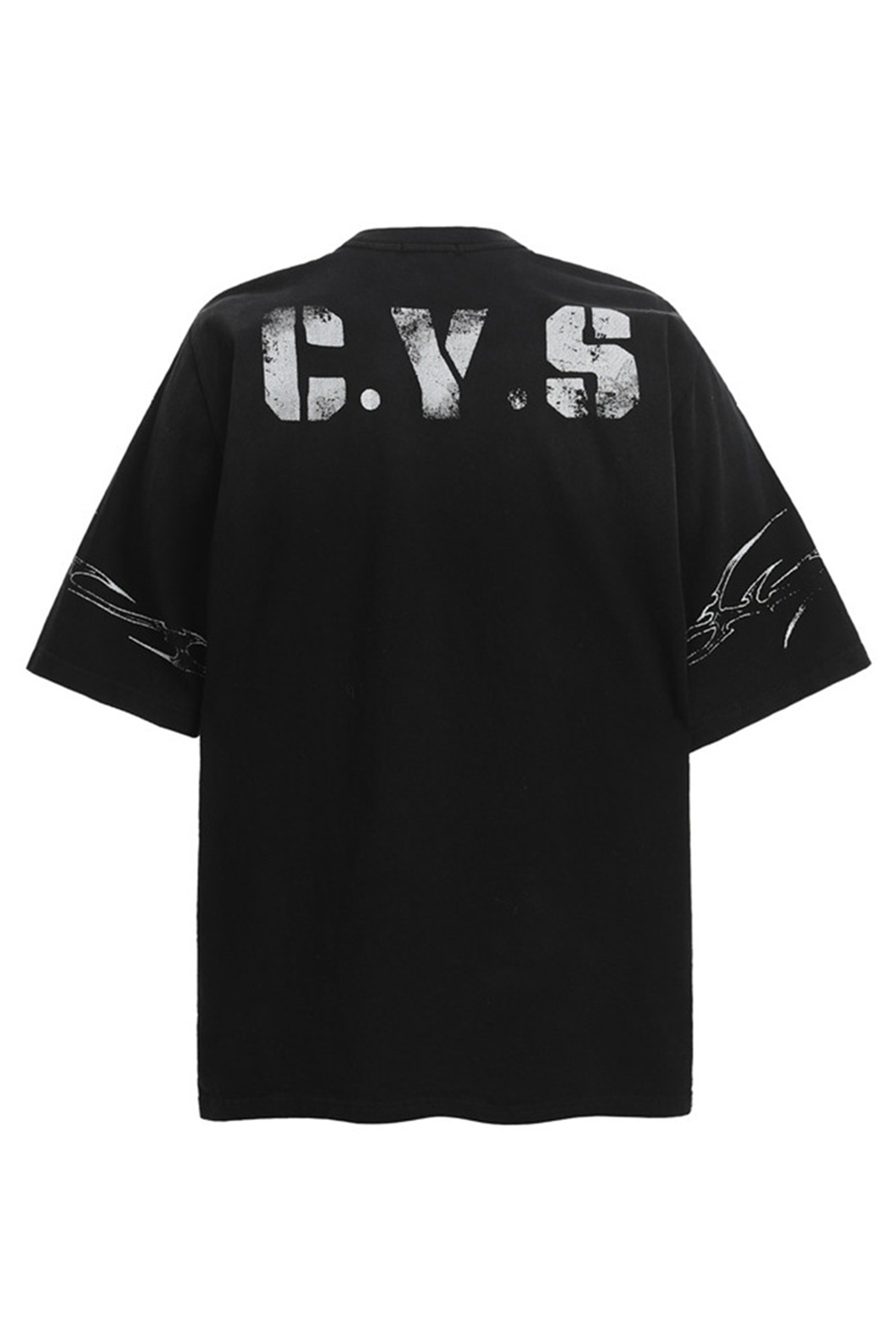 Letters Vacation Street Print Tee For Men