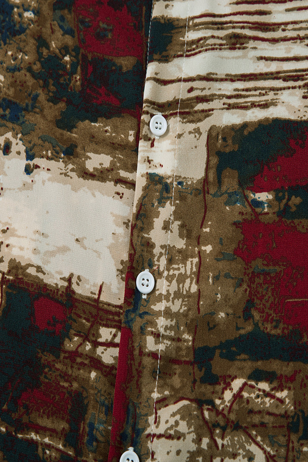 Graphic Vacation Street Print Shirt For Men