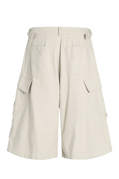 Cargo Shorts Loose Men Knee Shorts