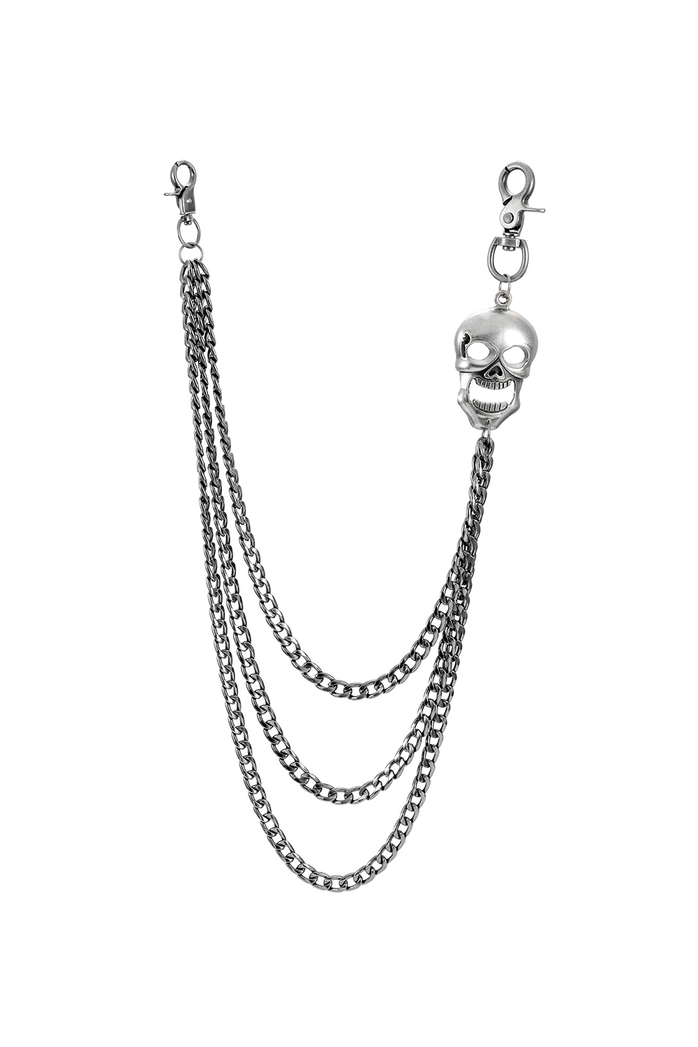 Hip Hop Waist Belt Chain Skull for Men