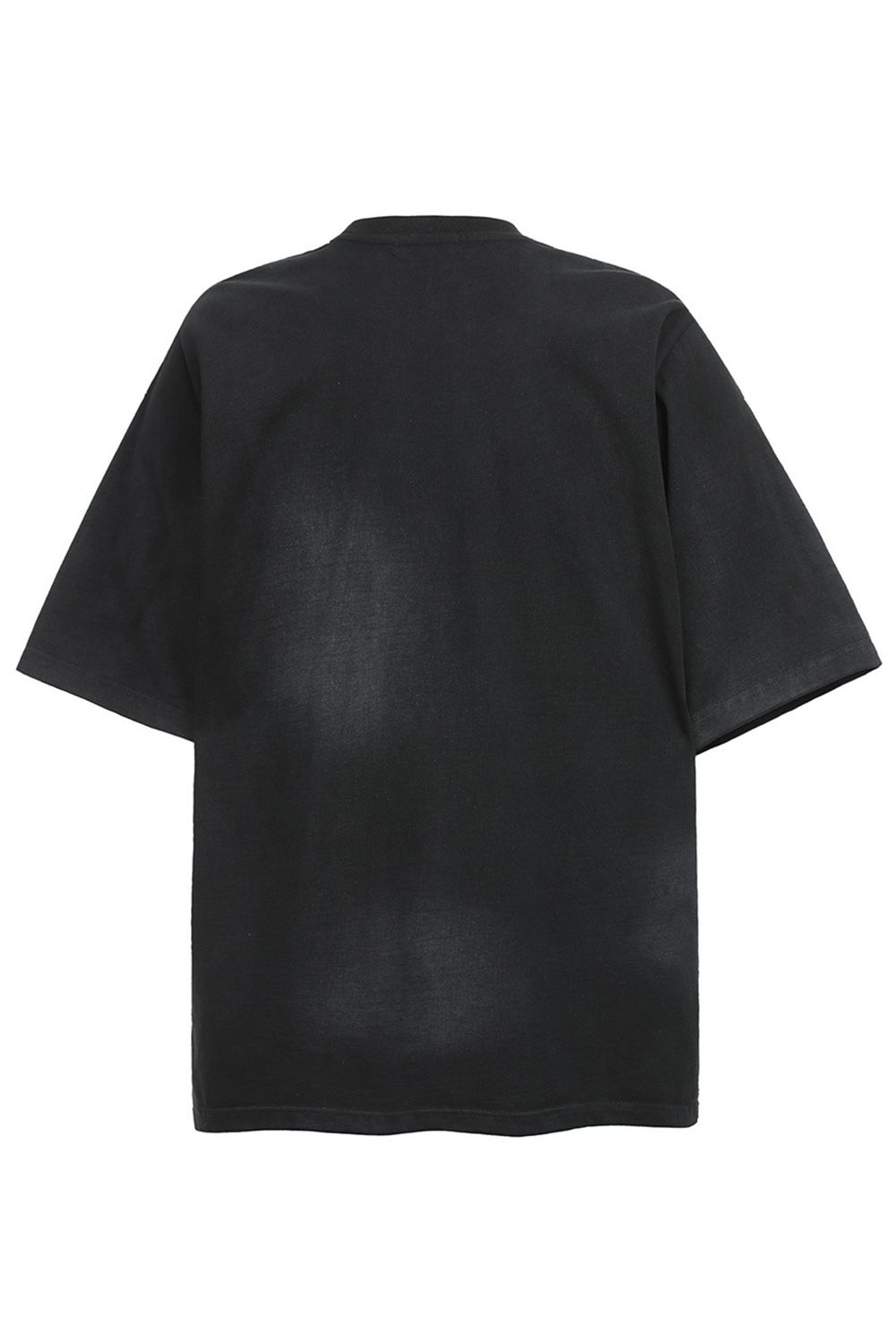 Blurred Letters Vacation Street Print Tee For Men