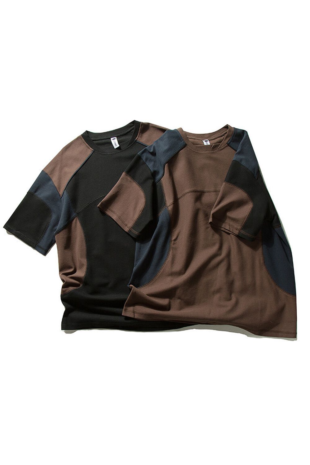 ColorBlock Vacation Street Tee For Men