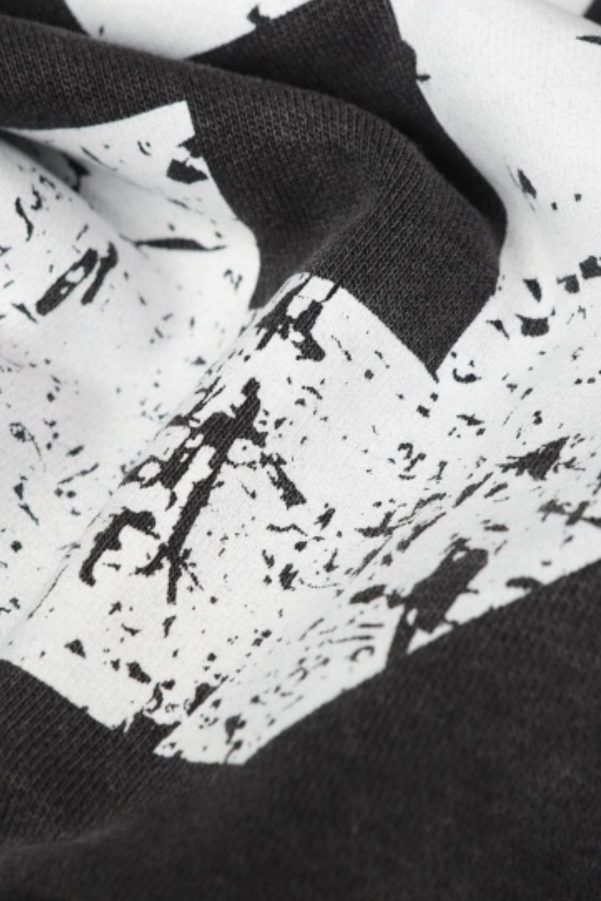 Hoodie Jacket Black Tie Dye Zip up Hoodie Long Sleeve 
