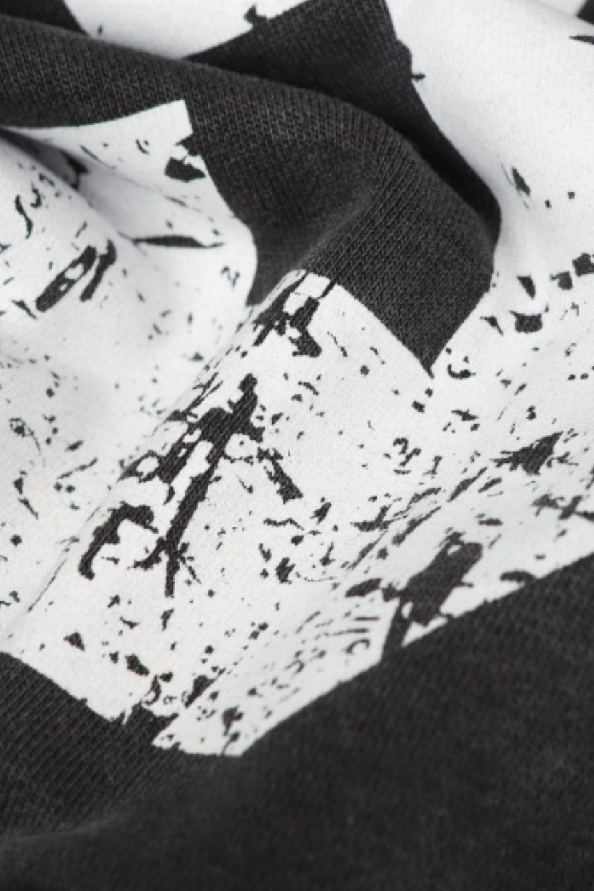 Hoodie Jacket Black Tie Dye Zip up Hoodie Long Sleeve