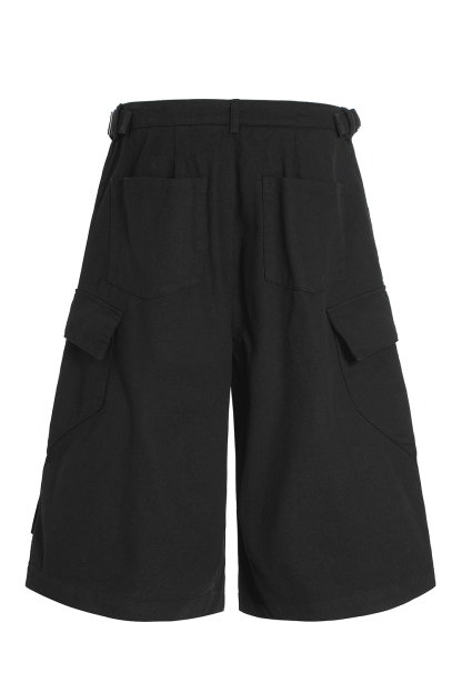 Cargo Shorts Loose Men Knee Shorts