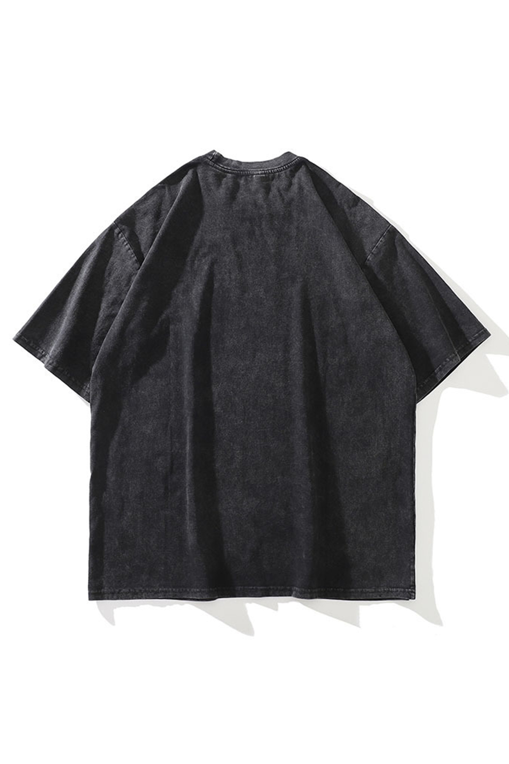 Letter Ripped Chain Vacation Street Tee For Men