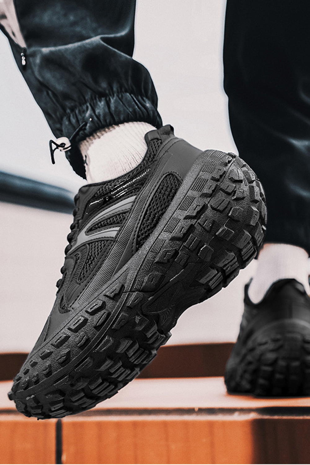 Tank Tire Sole Clunky Sneaker Dirty Sports Damp Shoes for men