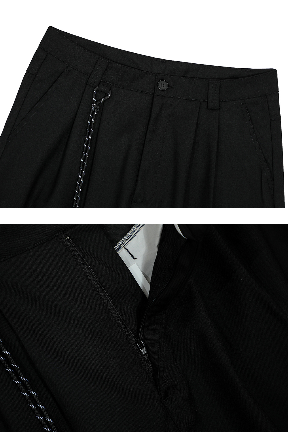 Dress Pants Wide-Leg Loose Men Pants