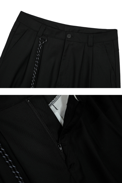 Dress Pants Wide-Leg Loose Men Pants