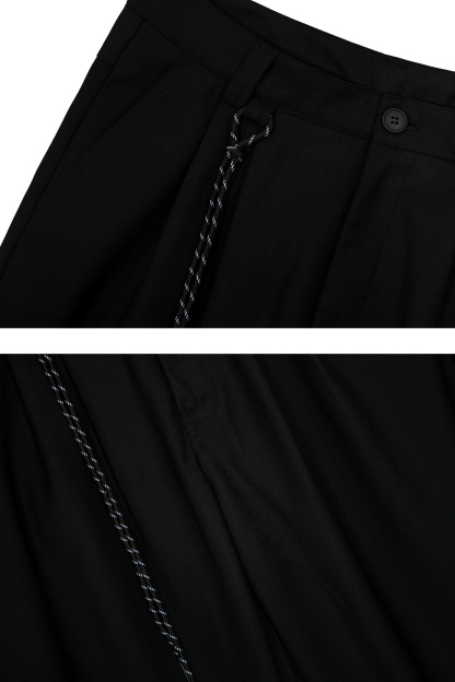 Dress Pants Wide-Leg Loose Men Pants