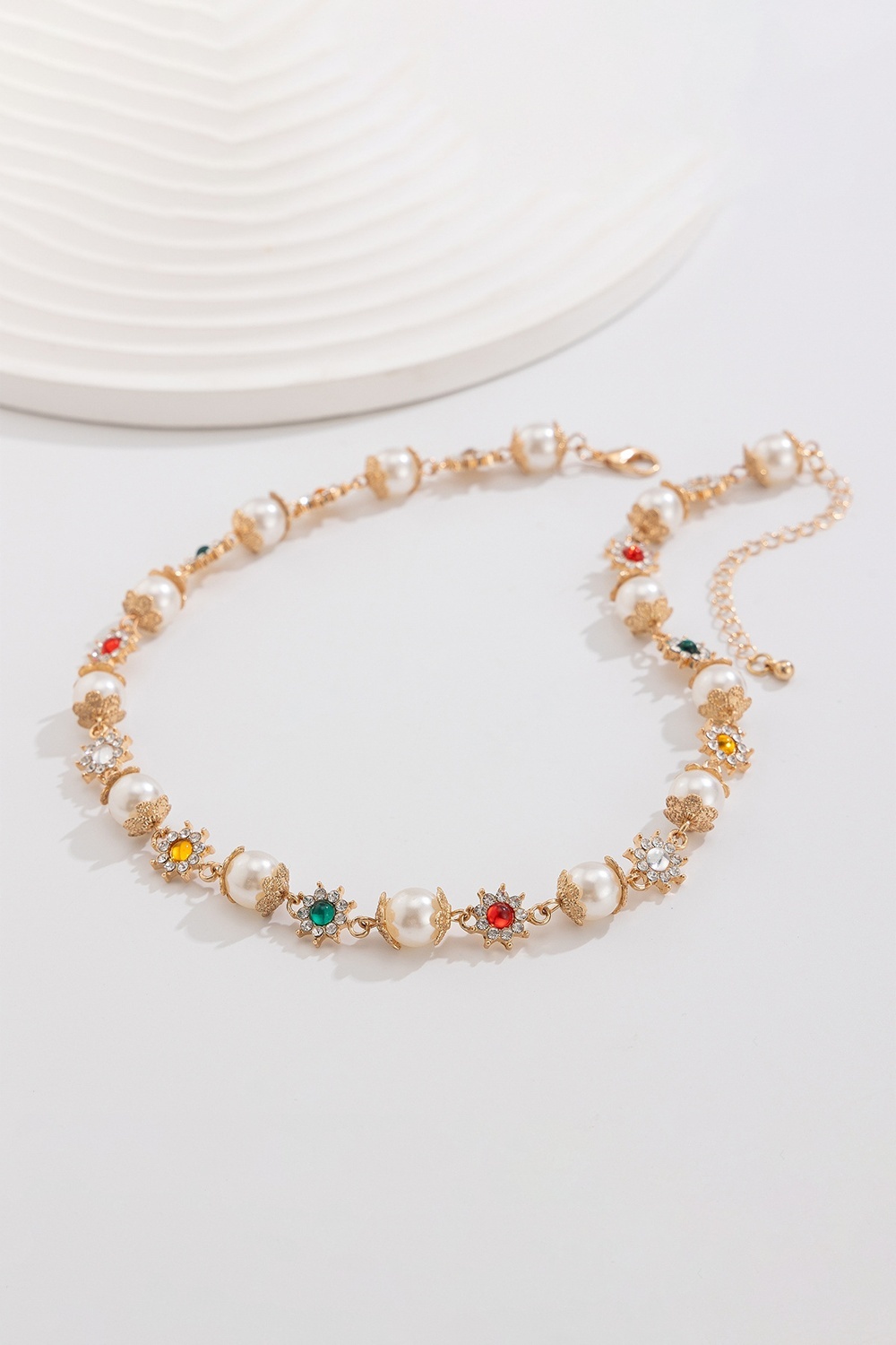 Hip Hop Floral Pendant Necklace for Men