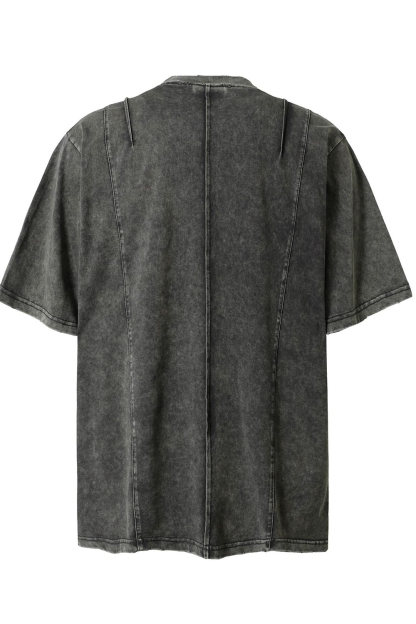 Vacation Vintage Pocket T-Shirt Washed Tee For Men