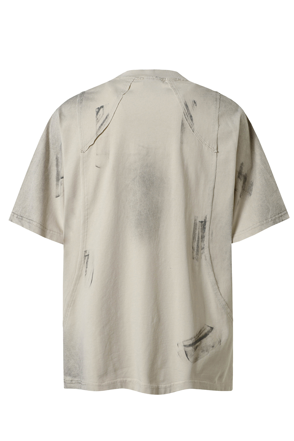 Vacation Vintage Graffiti T-Shirt Washed Tee For Men