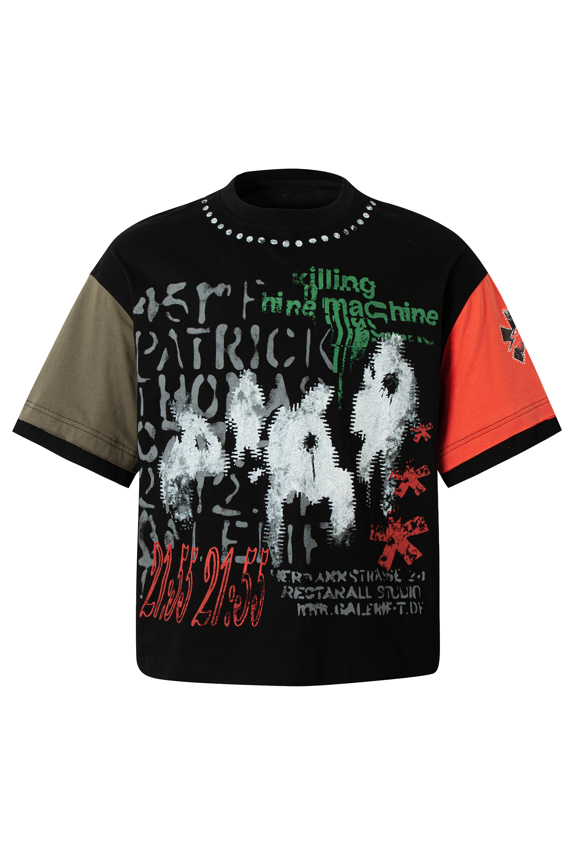  Graffiti Hip Hop Punk T-shirts Tour Tee For Men