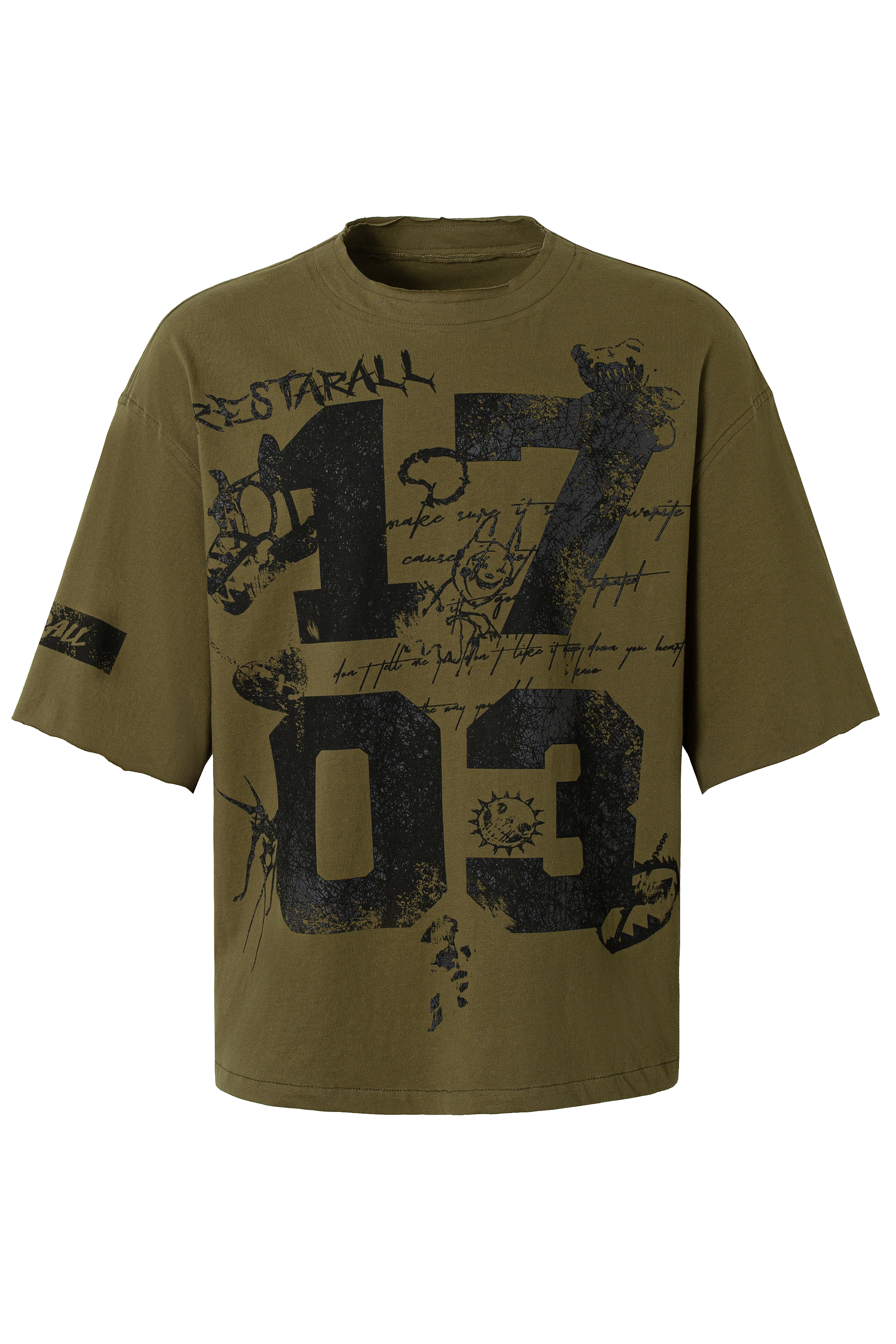 Graffiti Hip Hop T-shirts Vintage Tee
