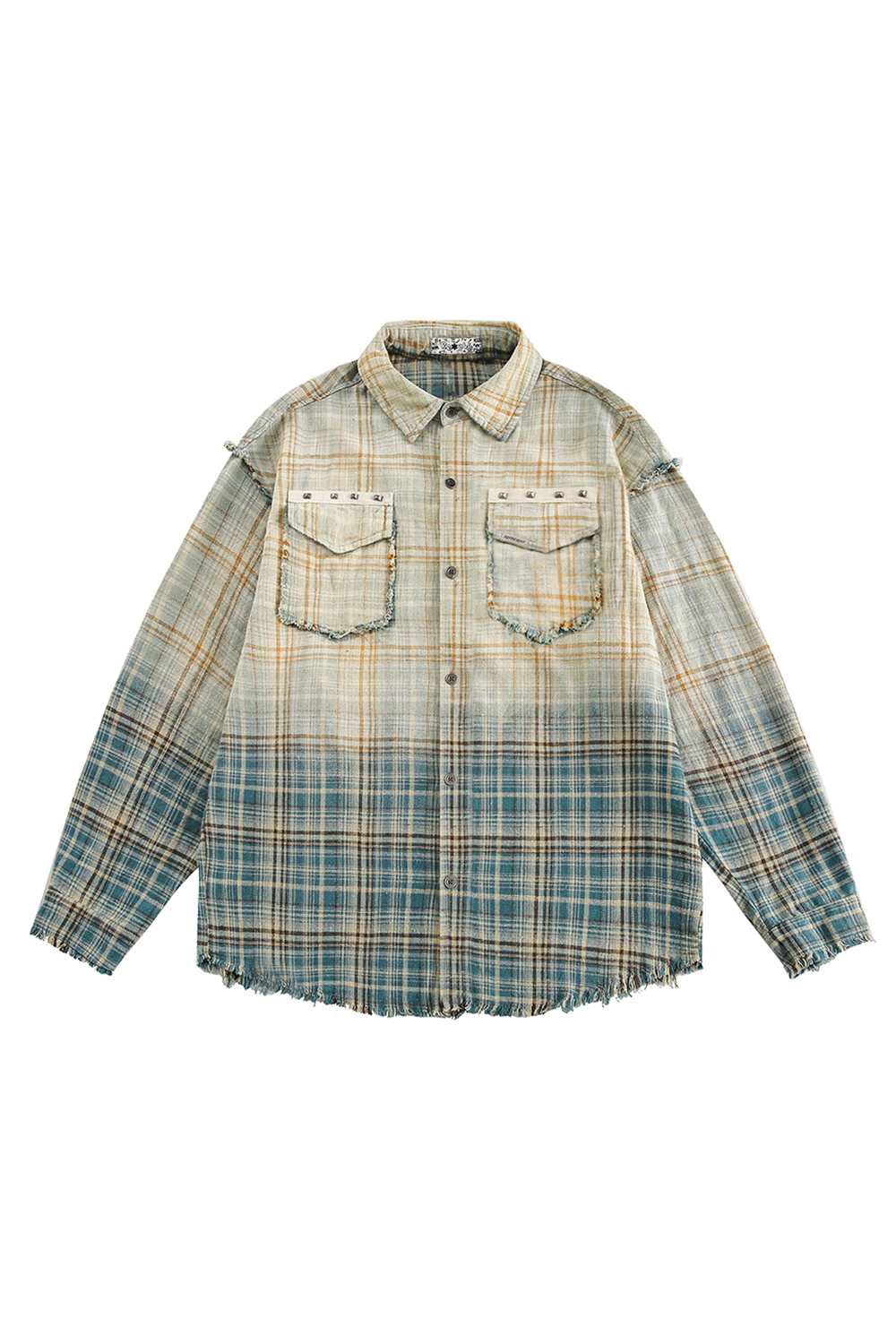Jacket Shirt Red Plaid Unisex Long Sleeve Top