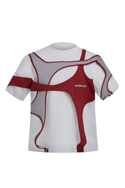 ColorBlock Vacation Street Tee For Men