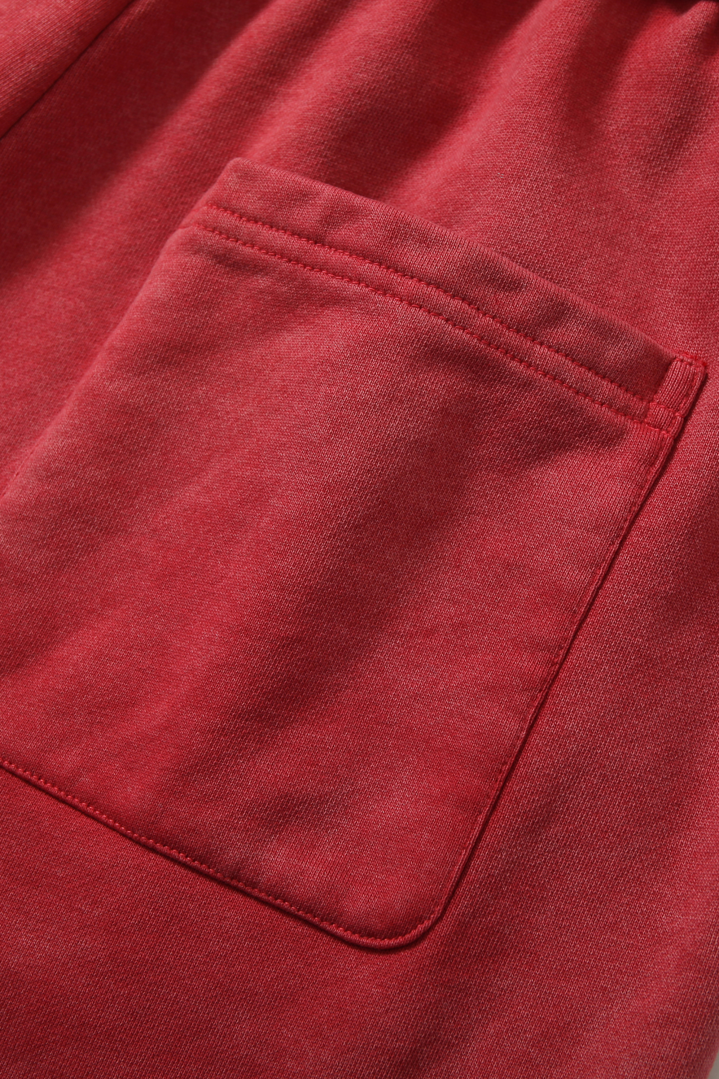 Sweat Shorts Strpe Loose Knee Sweatpants