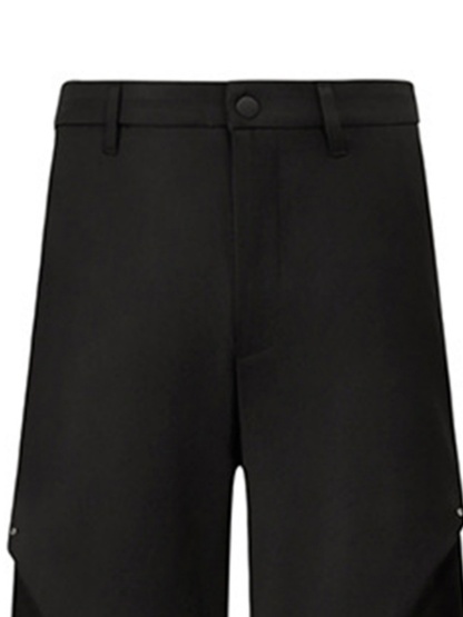 Dress Pants Wide-Leg Loose Men Pants
