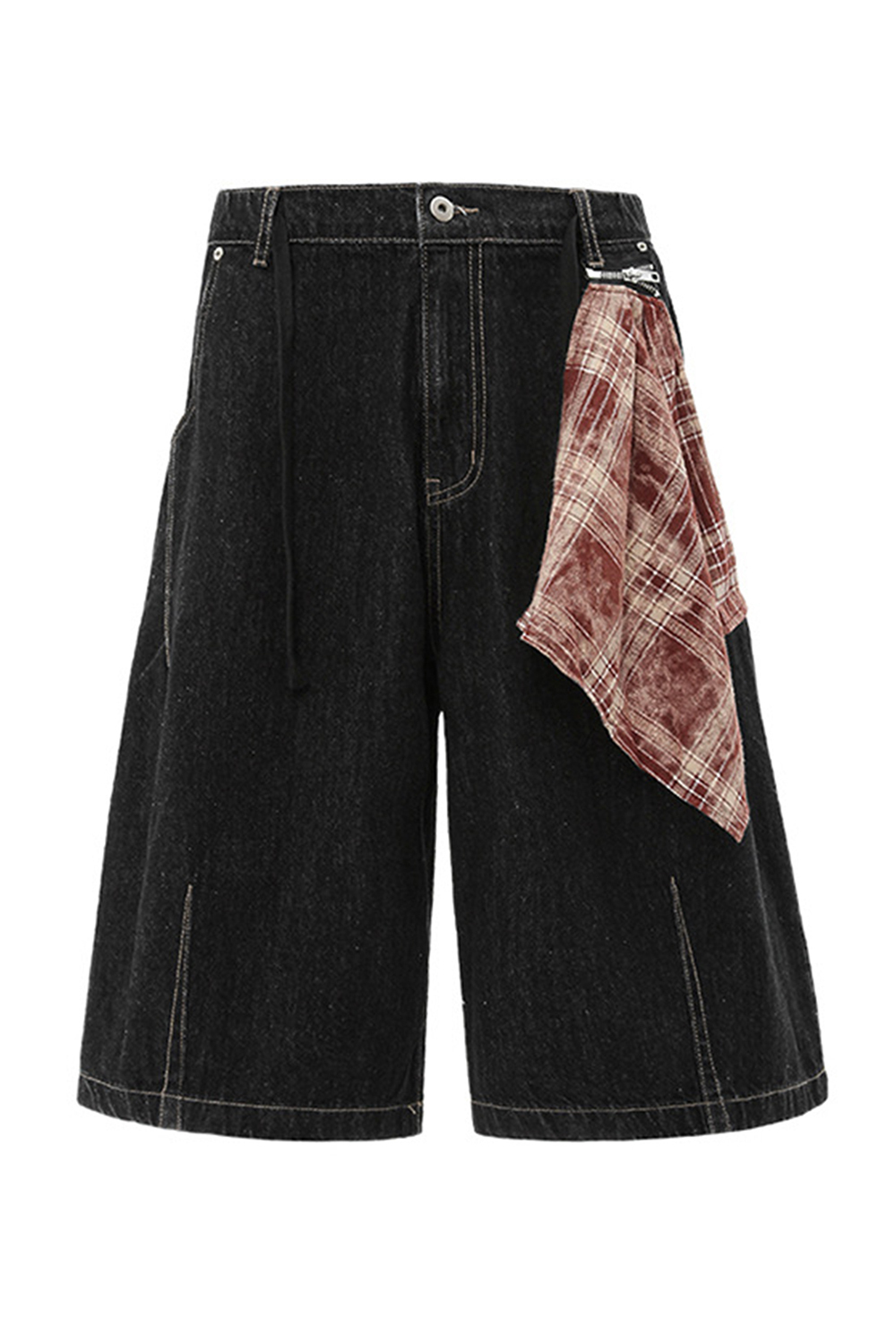 Denim Shorts Jeans Calf-Length Loose Men Shorts