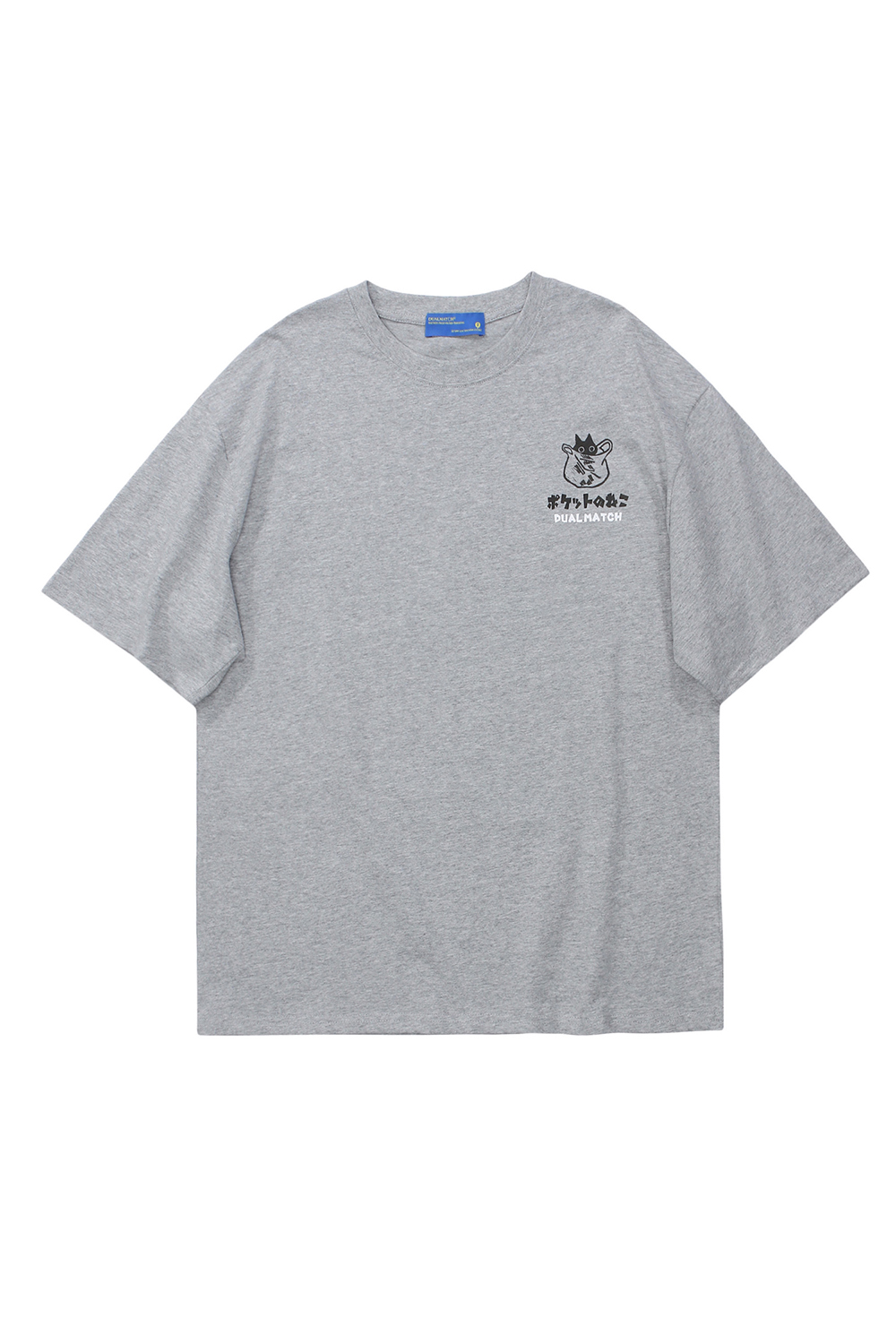Cat Letter Print T-shirt Tee For Men