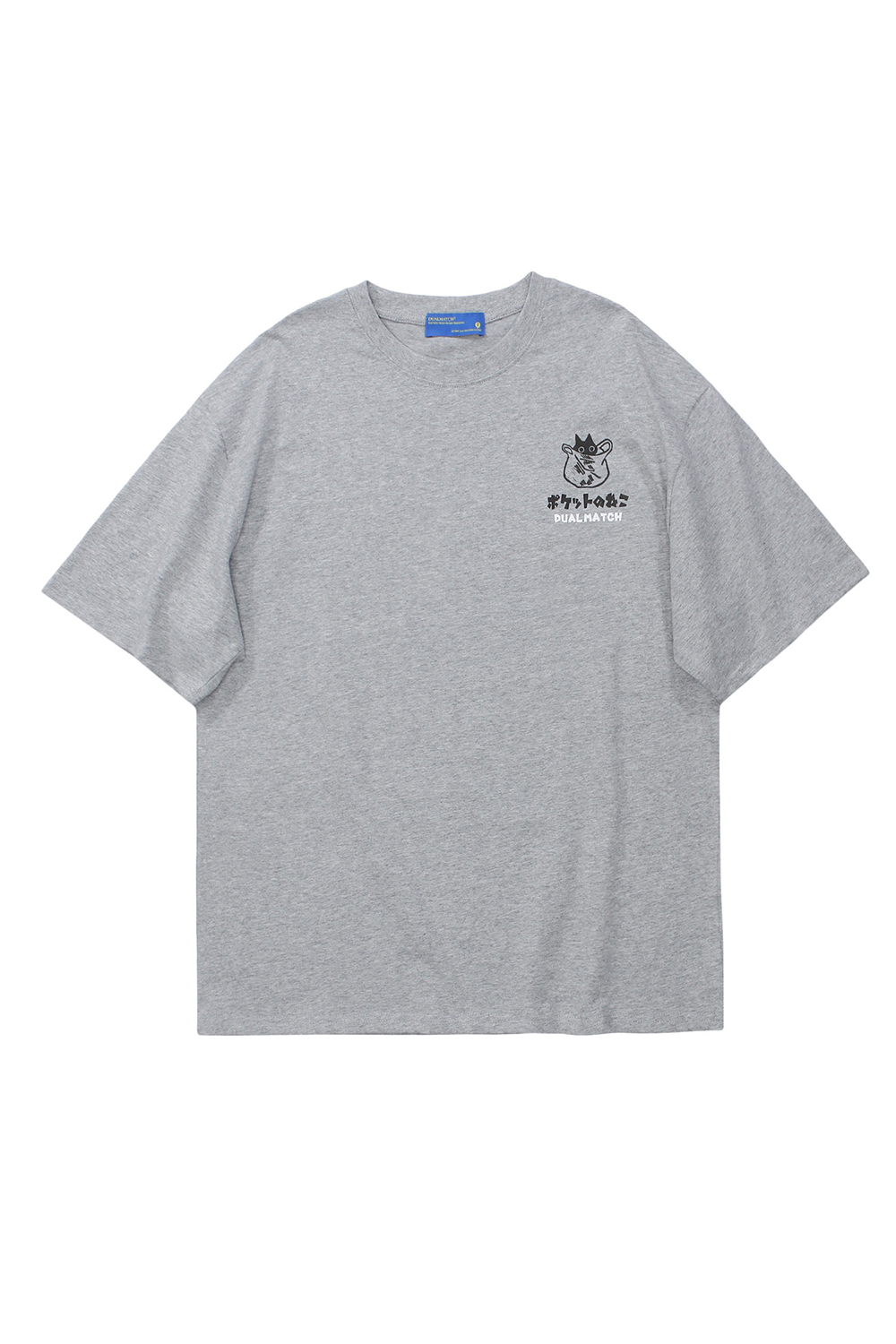 Cat Letter Print T-shirt Tee For Men
