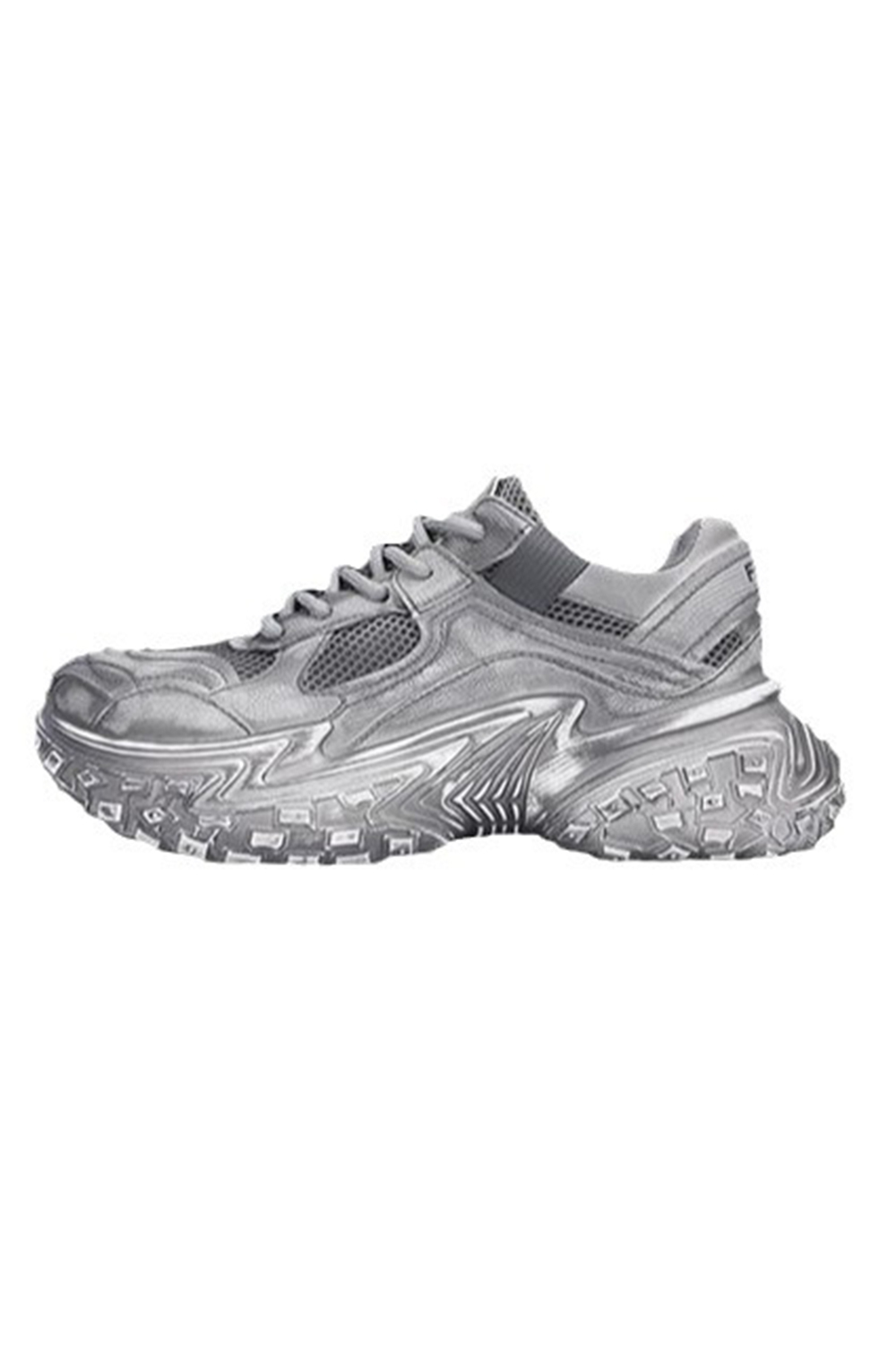 Tire Sole Clunky Sneaker Dirty Sports Damp Shoes for men