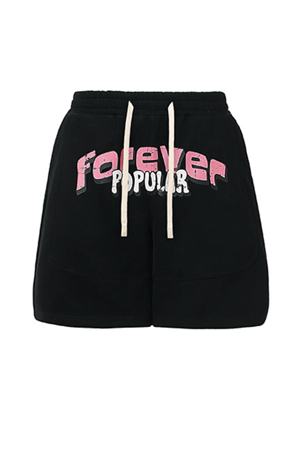 Sweat Shorts Letter Loose Men Knee Shorts