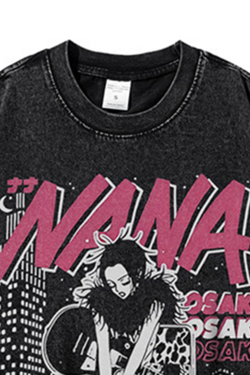 Anime NaNa Vacation Street Print Tee For Men