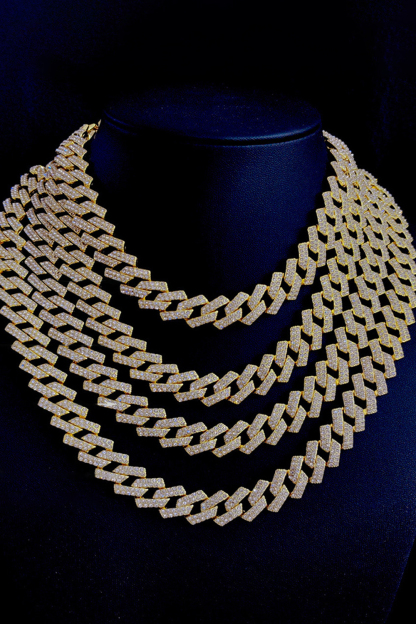 Diamond Cuban Chain Hip Hop 15mm