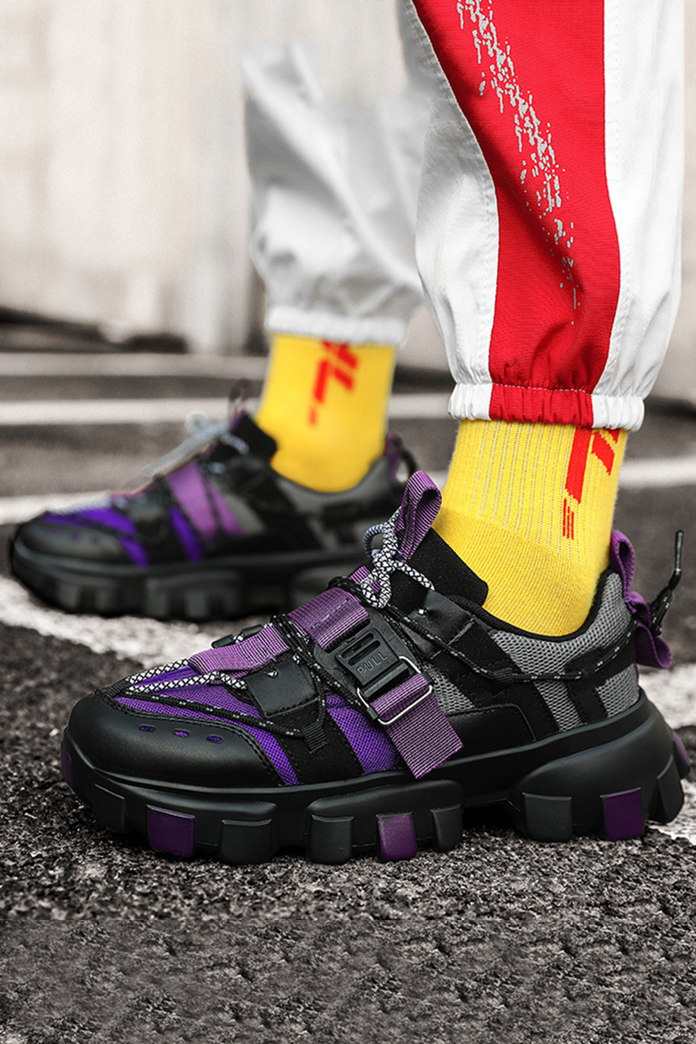 Skate Shoes Colorblock Sport for men