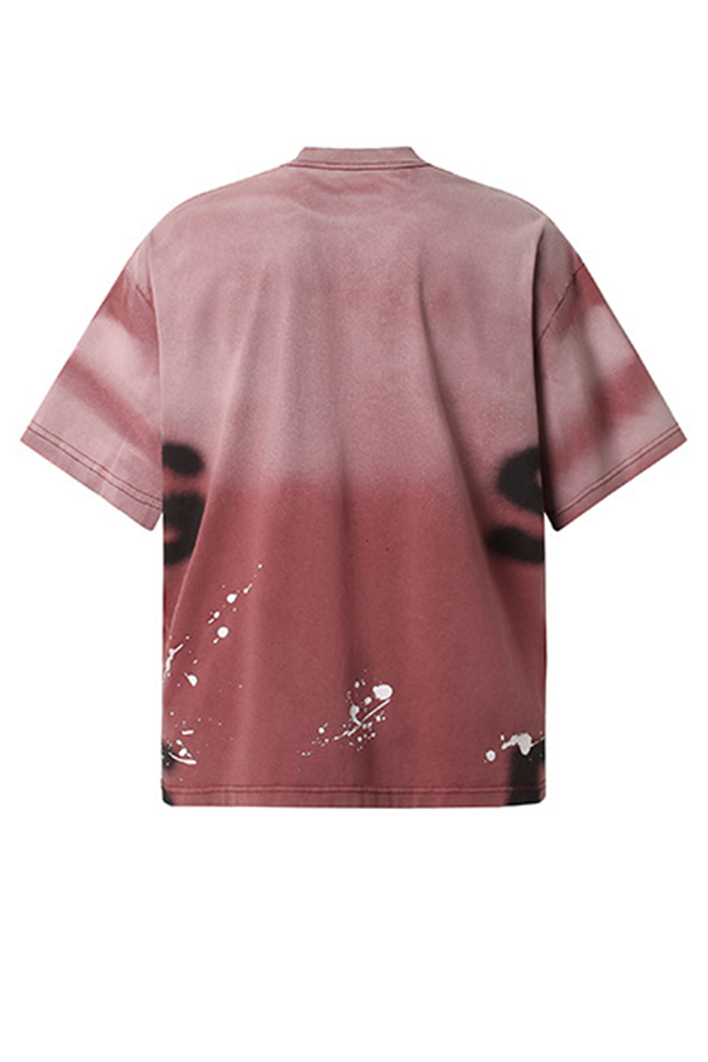 Letter Vacation Vintage Washed Print T-Shirt Tee for Men