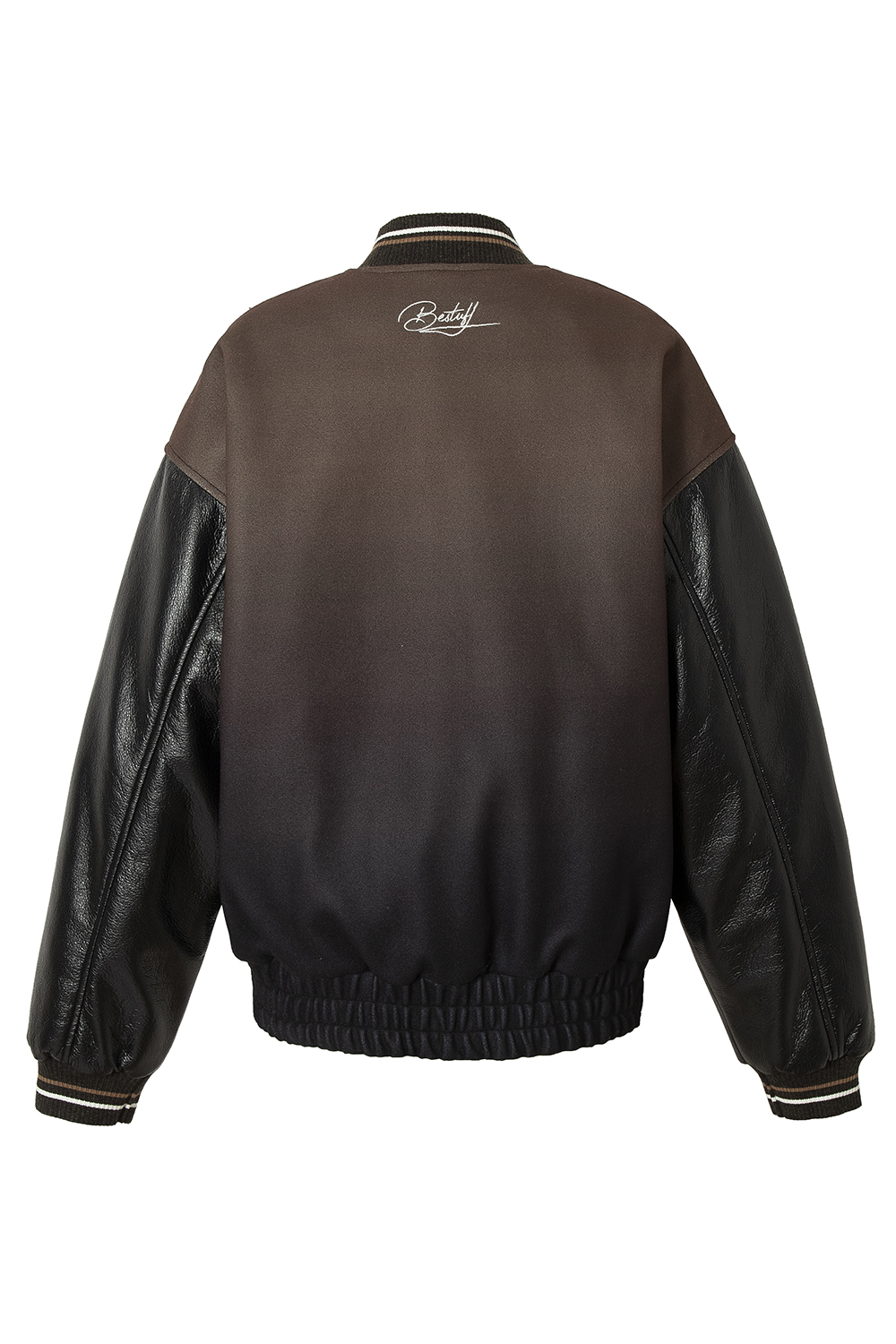 Winter Bomber Jacket Brown Cat Long Sleeve Coat