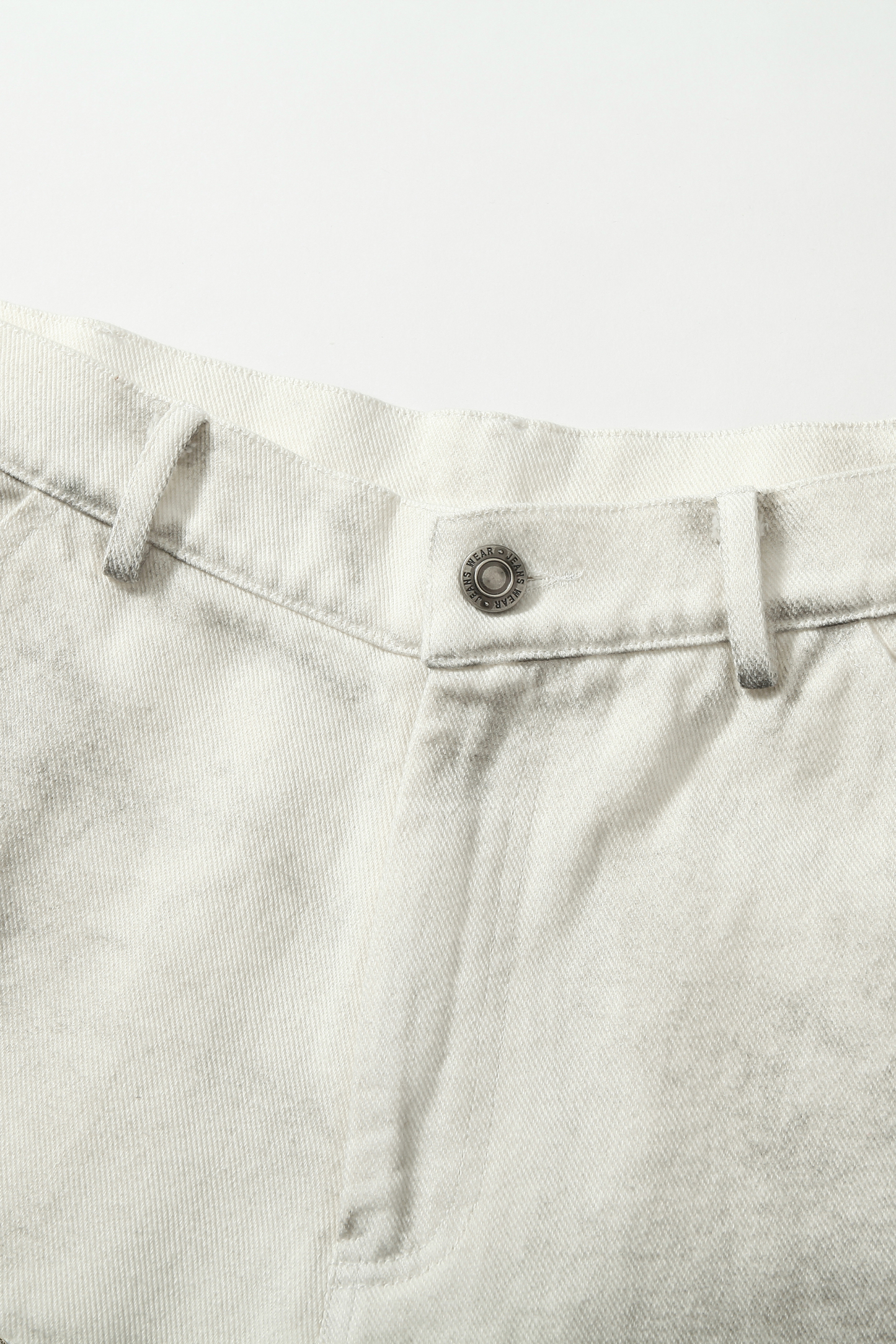 Cargo Pants Jeans Print Loose Straight Leg Pants 