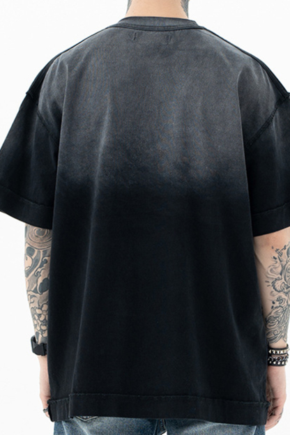 Gradient Washed Tee For Men