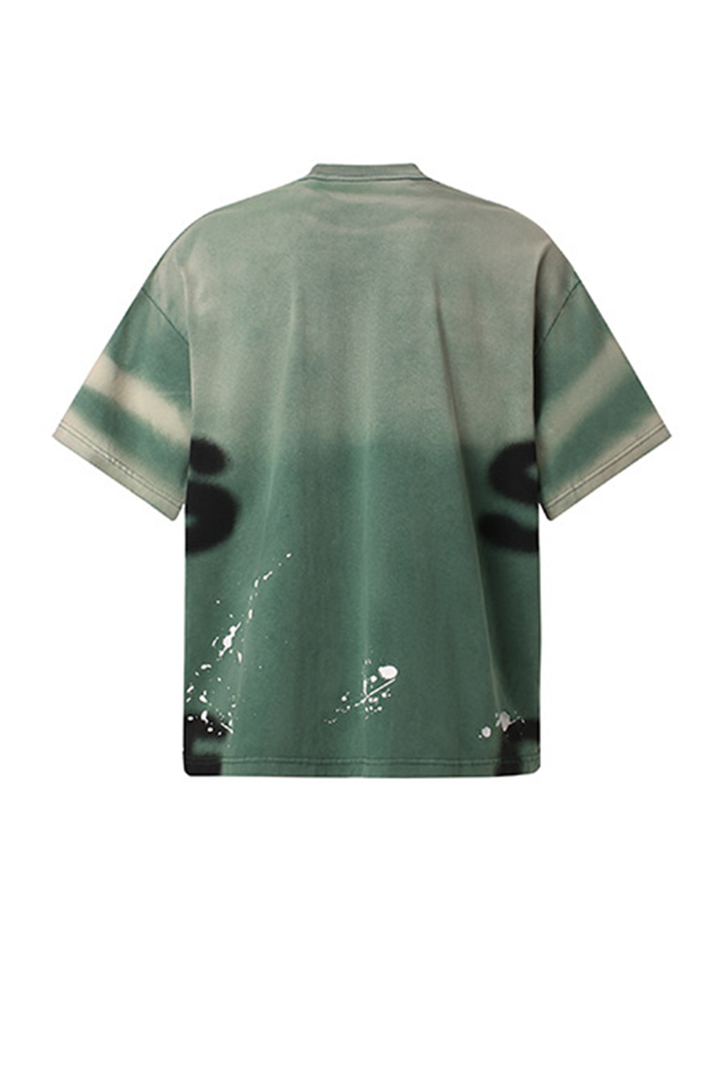 Letter Vacation Vintage Washed Print T-Shirt Tee for Men