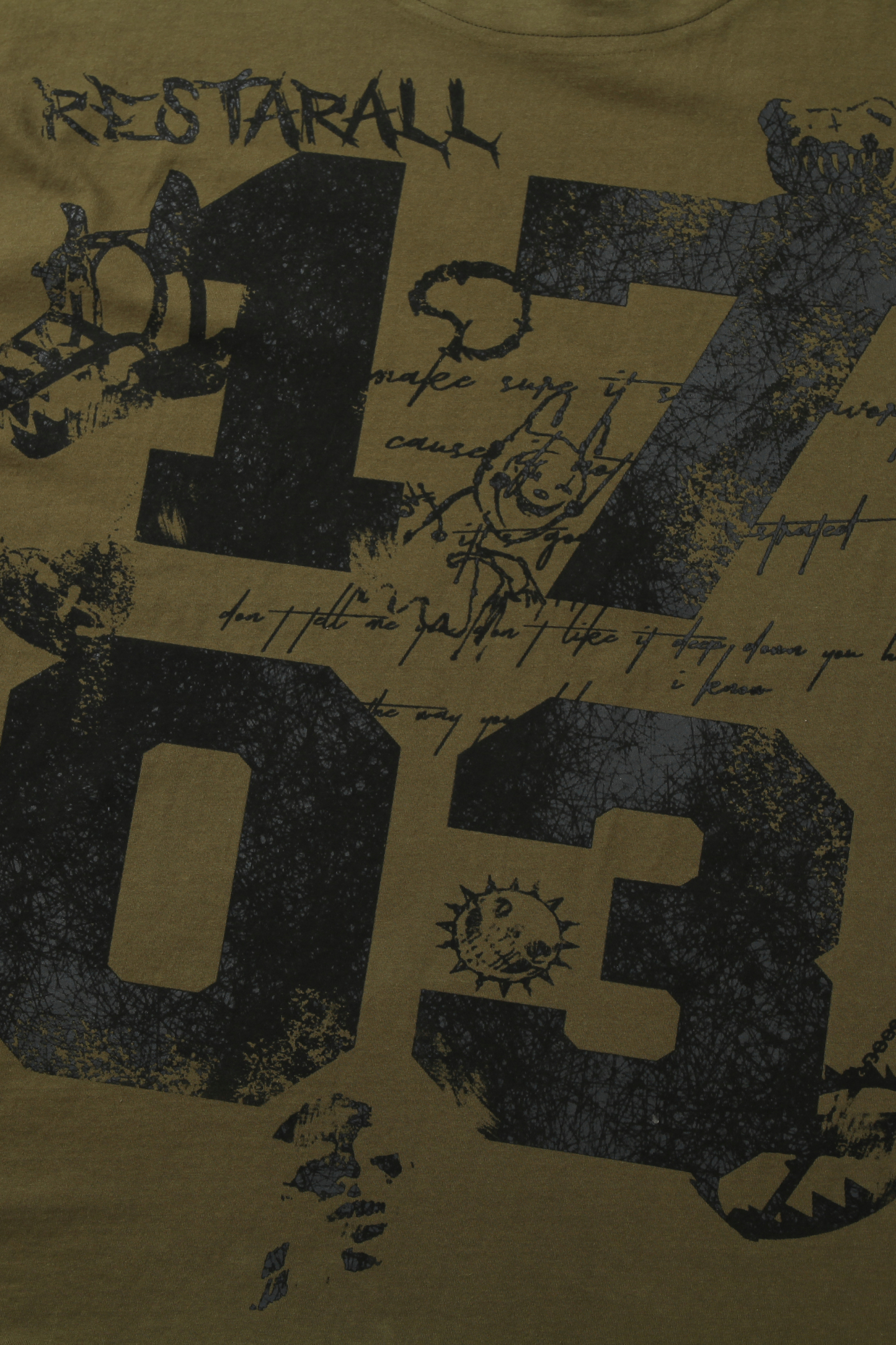 Graffiti Hip Hop T-shirts Vintage Tee