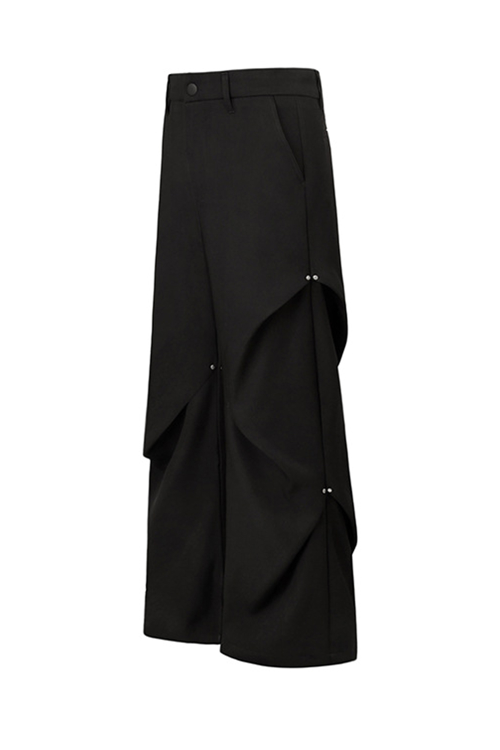 Dress Pants Wide-Leg Loose Men Pants